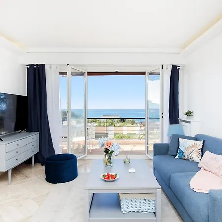 Riviera - Sea View - Clim - 50m - De Standing - Spacieux 180 M2 - Parking Apartament