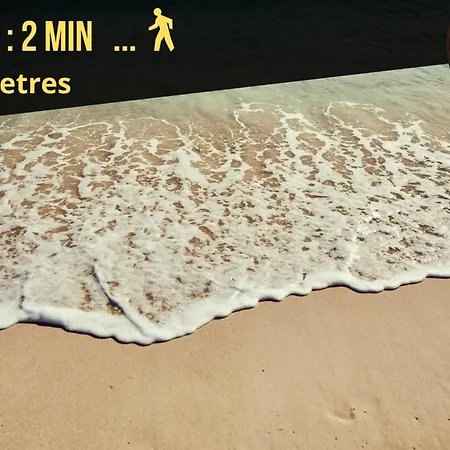 شقة Riviera - Sea View - Clim - 50m - De Standing - Spacieux 180 M2 - Parking *