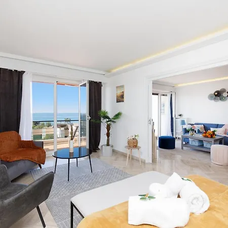 Riviera - Sea View - Clim - 50m - De Standing - Spacieux 180 M2 - Parking *